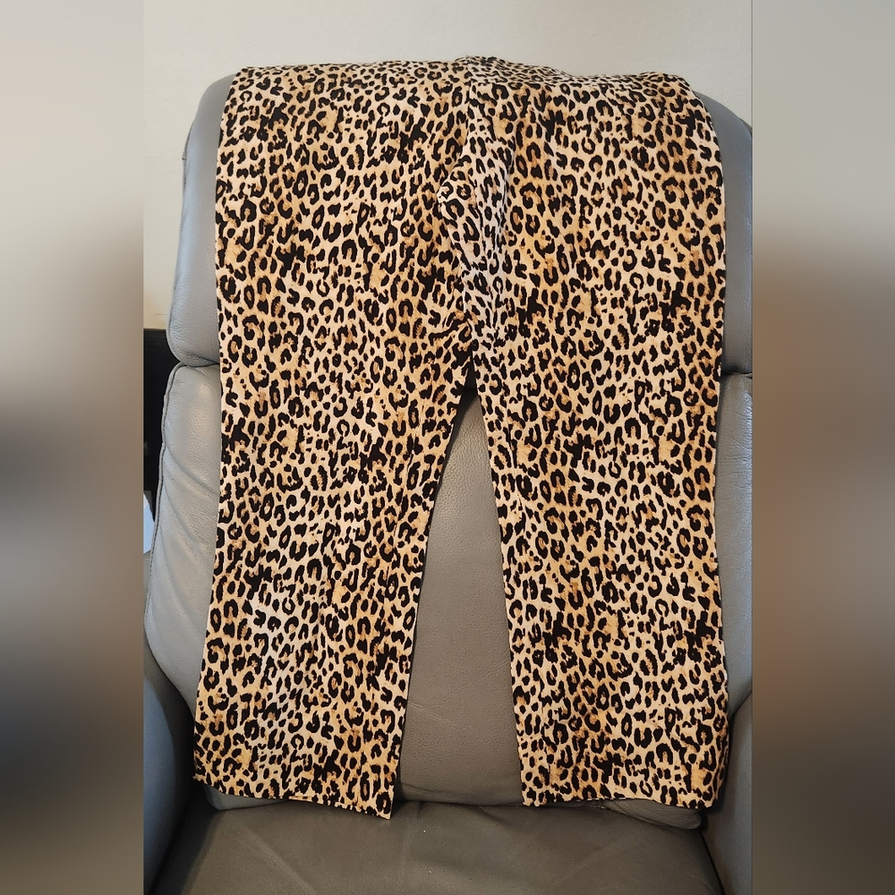 NWT ZARA Leopard Print Pants